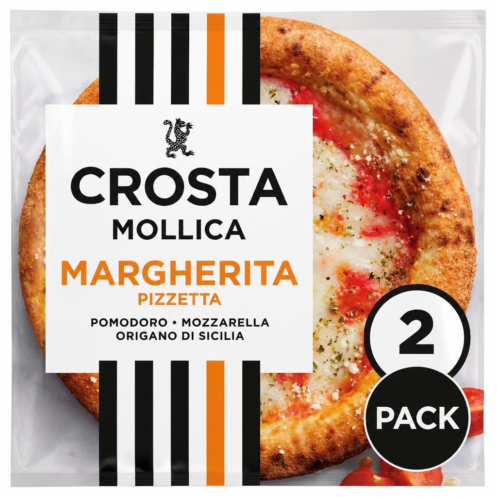 Crosta & Mollica Margherita Pizzetta 2 x 218g
