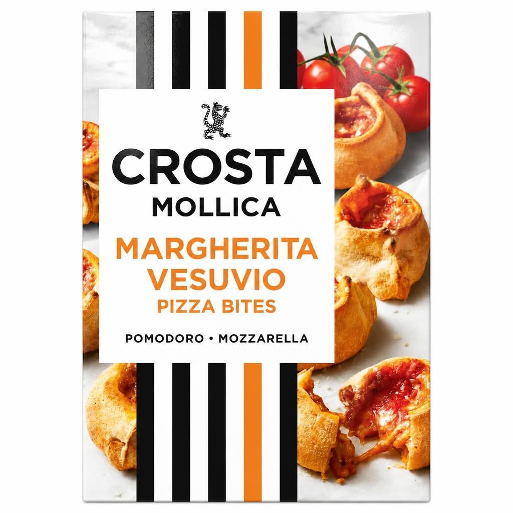 Crosta Mollica Margherita Vesuvio Pizza Bites 270g
