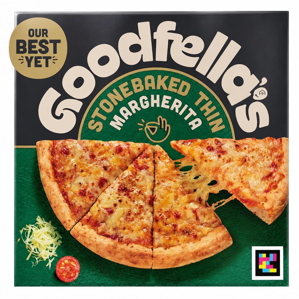 Goodfella's Stonebaked Thin Margherita Cheese Pizza 334g