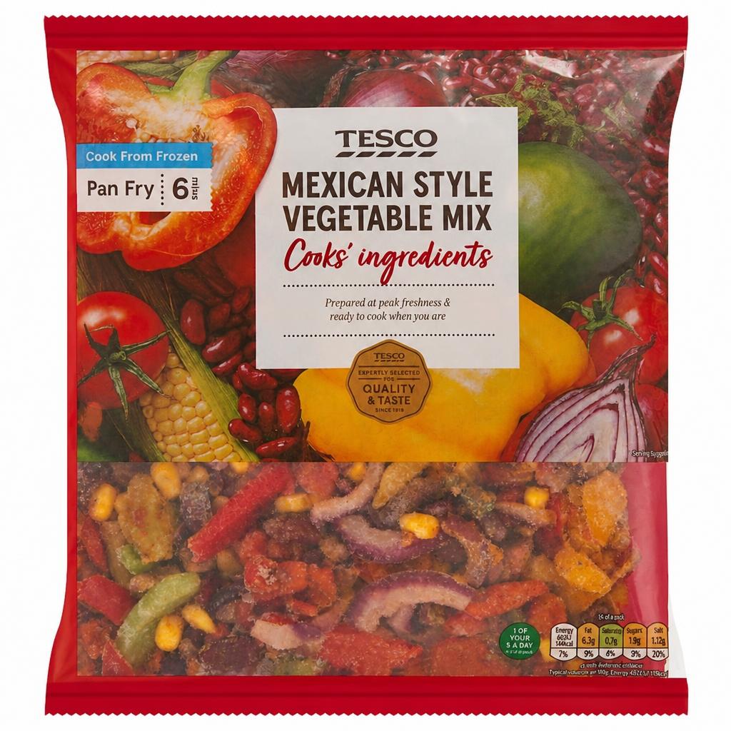 Tesco Mexican Stir Fry Mix 500g