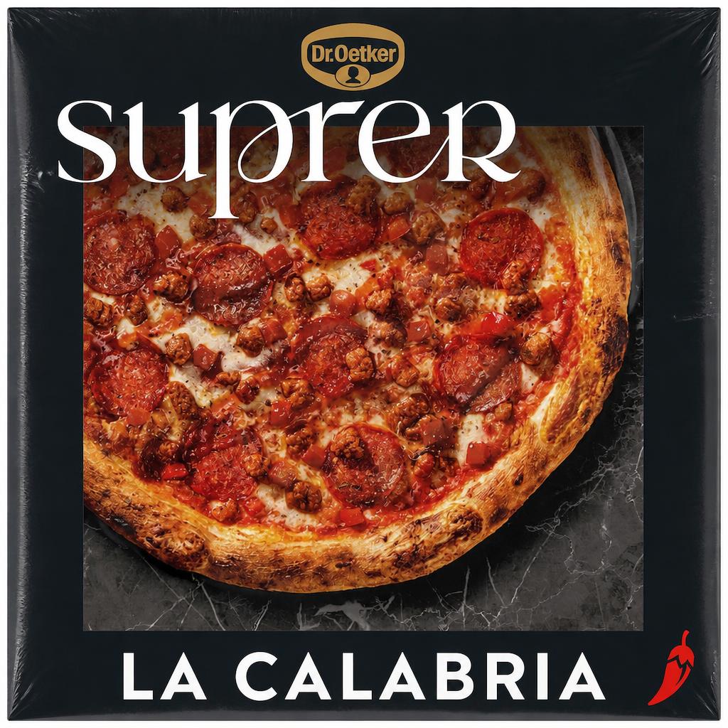 Dr. Oetker Suprema La Calabria Salami & Nduja Sausage Sourdough Pizza 454g