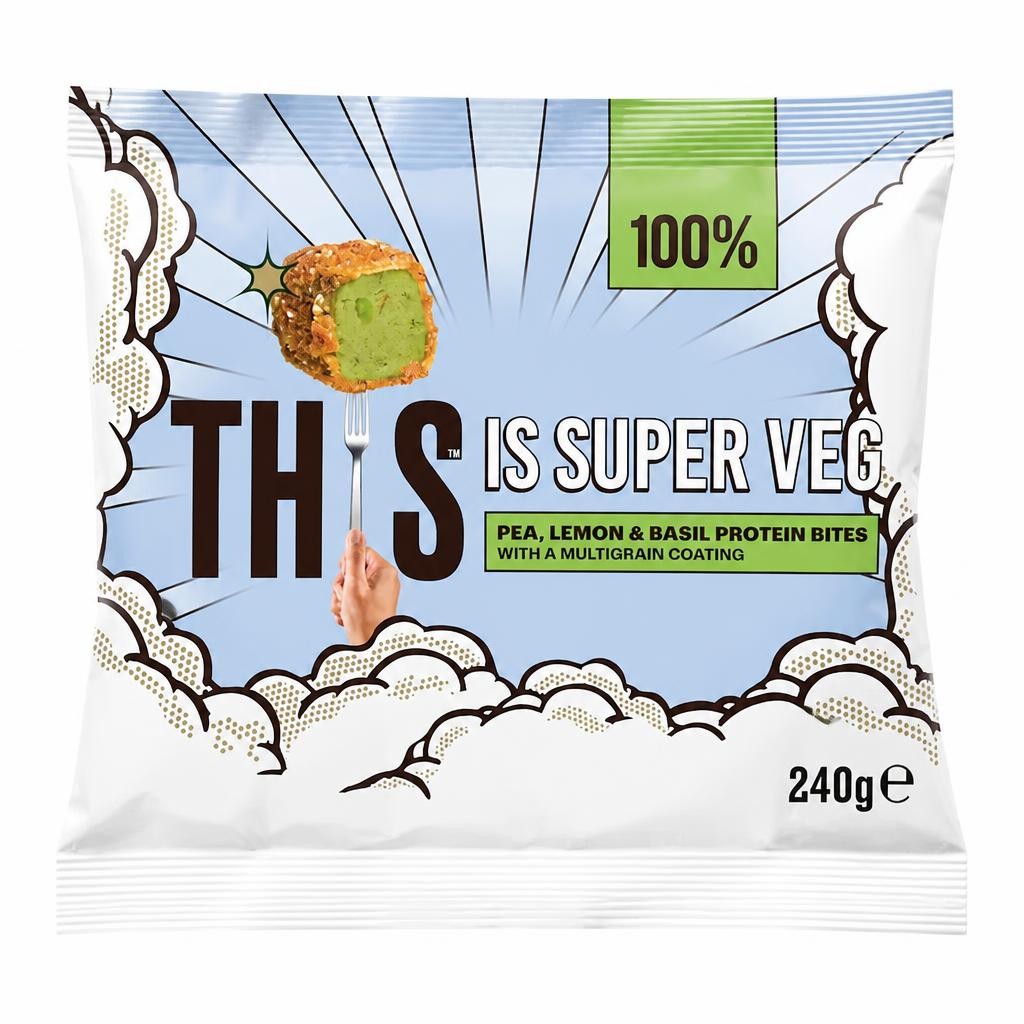THIS IS SuperVeg Bites Spinach & Pea 240g