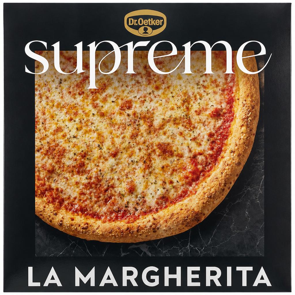 Dr. Oetker Suprema La Margherita Cheese Sourdough Pizza 414g
