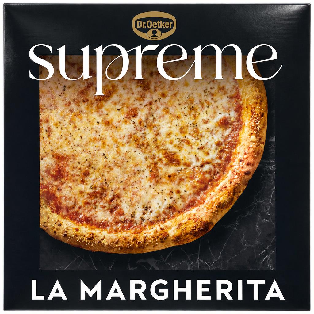 Dr. Oetker Suprema La Margherita Cheese Sourdough Pizza 414g