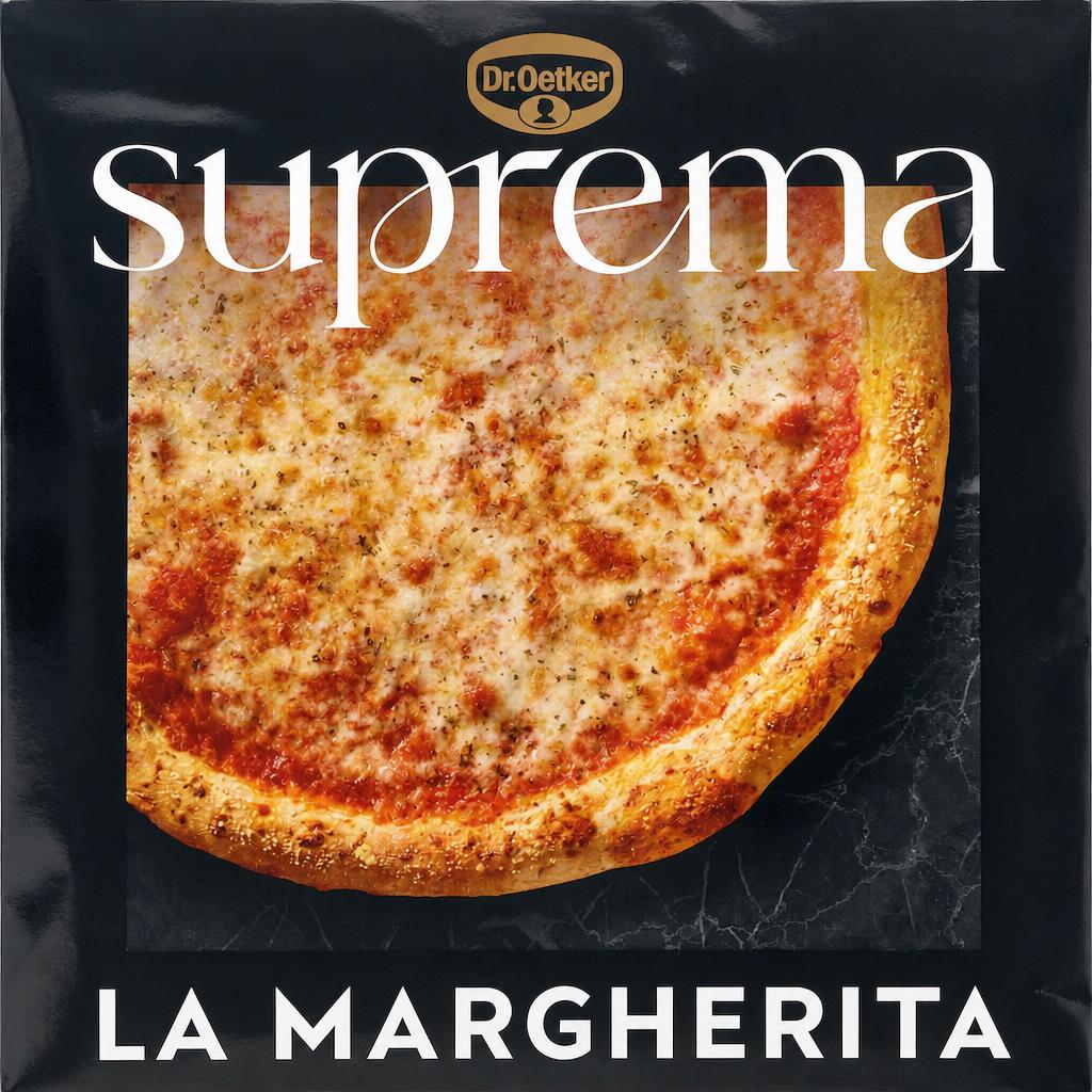 Dr. Oetker Suprema La Margherita Cheese Sourdough Pizza 414g