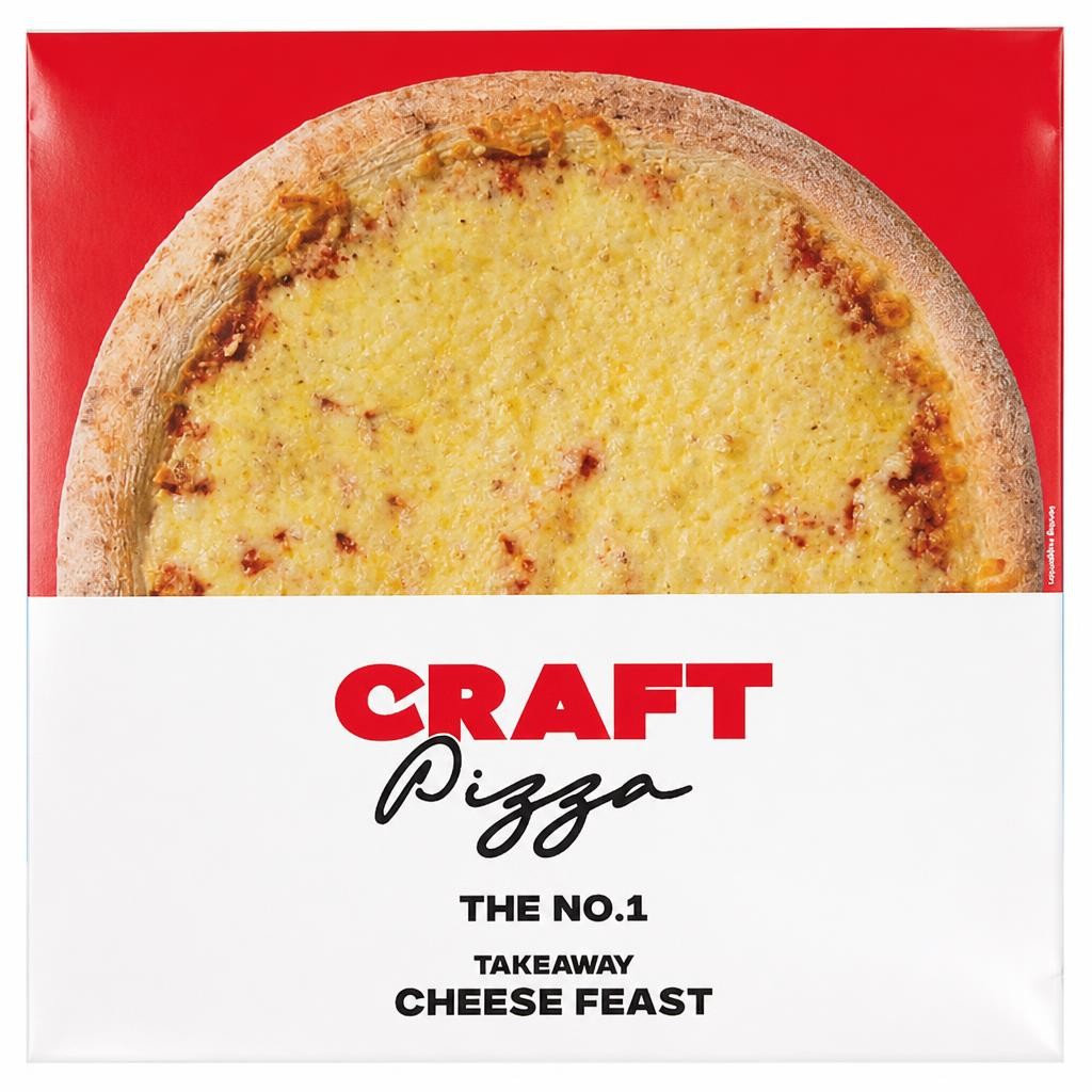 Craft Pizza No.1 Takeaway Cheese Feast 426g