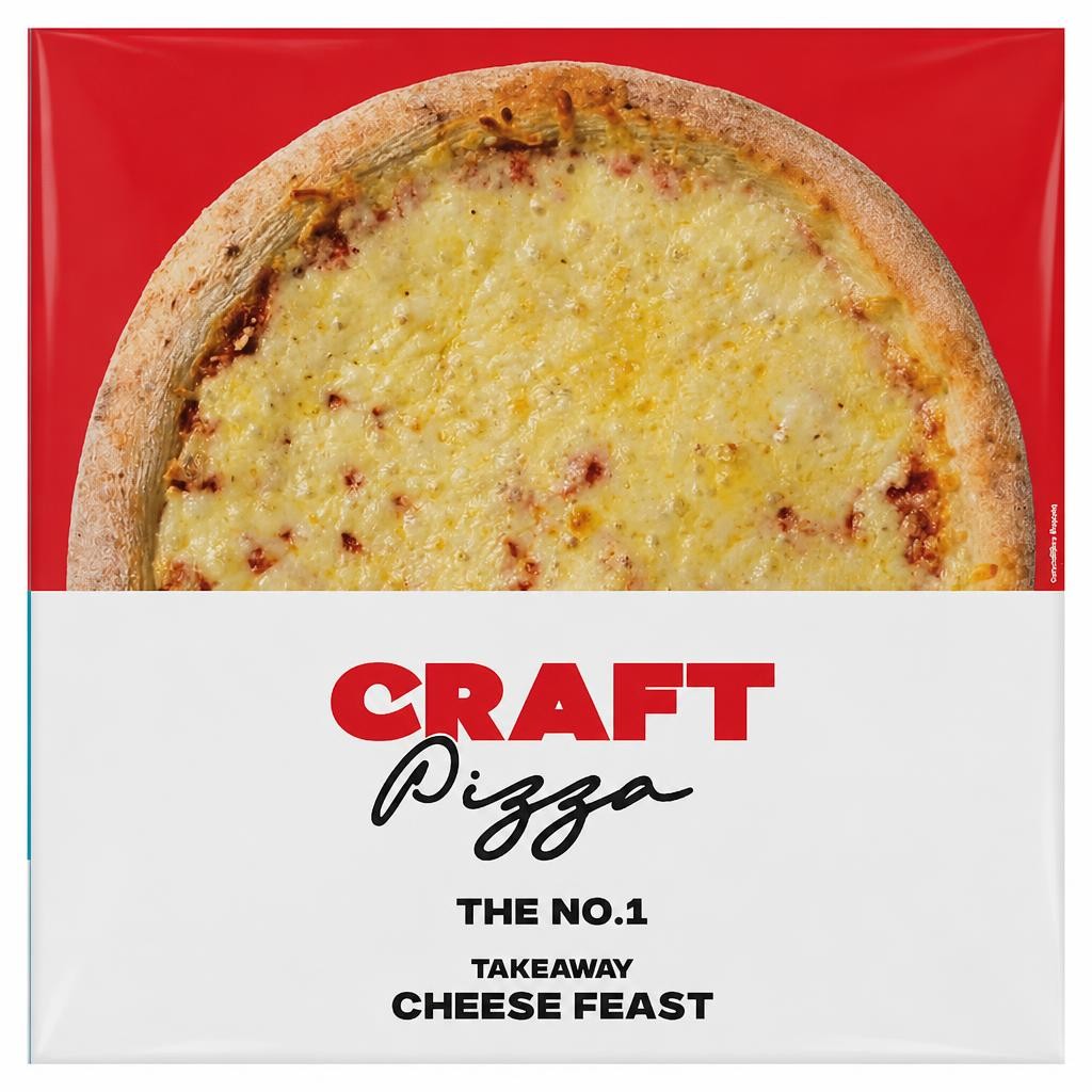 Craft Pizza No.1 Takeaway Cheese Feast 426g
