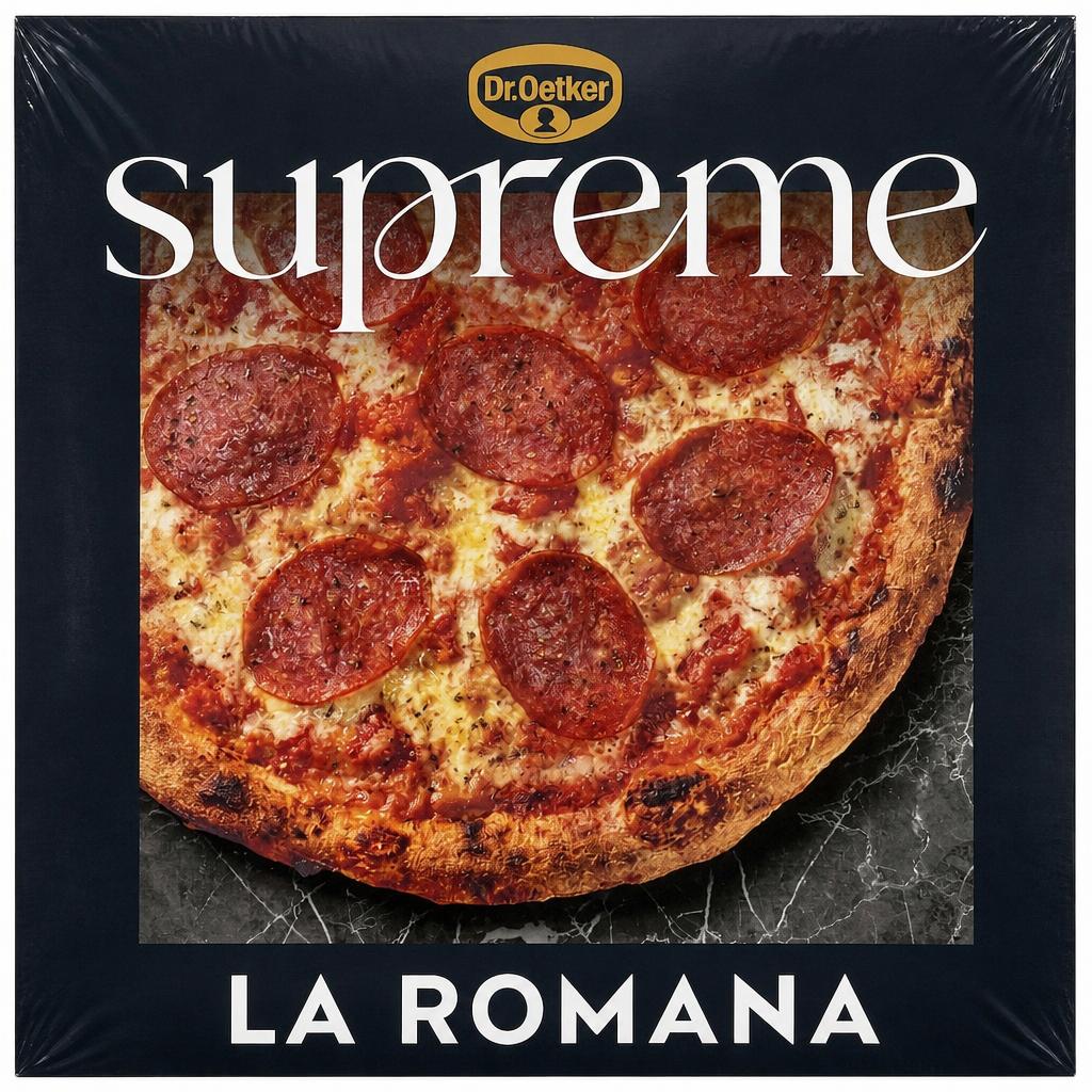 Dr. Oetker Suprema La Romana Salami Sourdough Pizza 425g