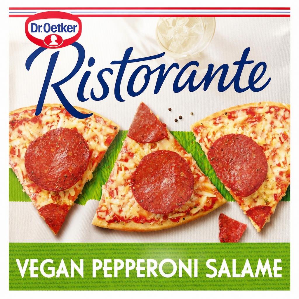 Dr. Oetker Ristorante Vegan Pepperoni Salame Pizza 295g