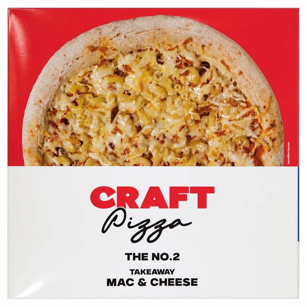 Craft Pizza Classic Crust Takeaway Mac & Cheese 486g