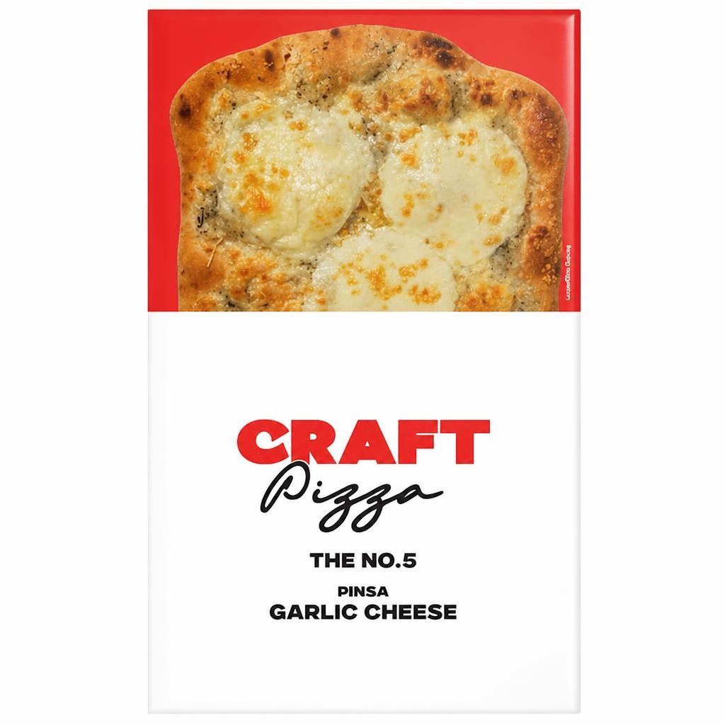 Craft Pizza Pinsa Garlic Cheese 350g