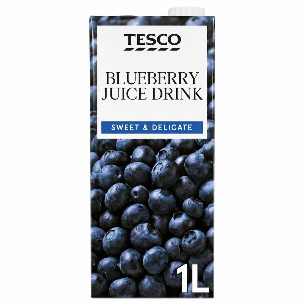 Tesco Blueberry Juice Drink 1 Litre