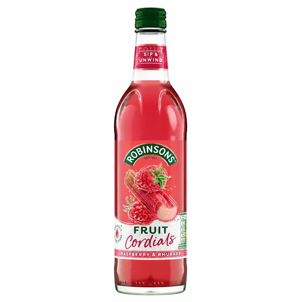 Robinsons Raspberry, Rhubarb & Orange Blossom Fruit Cordial 500ml