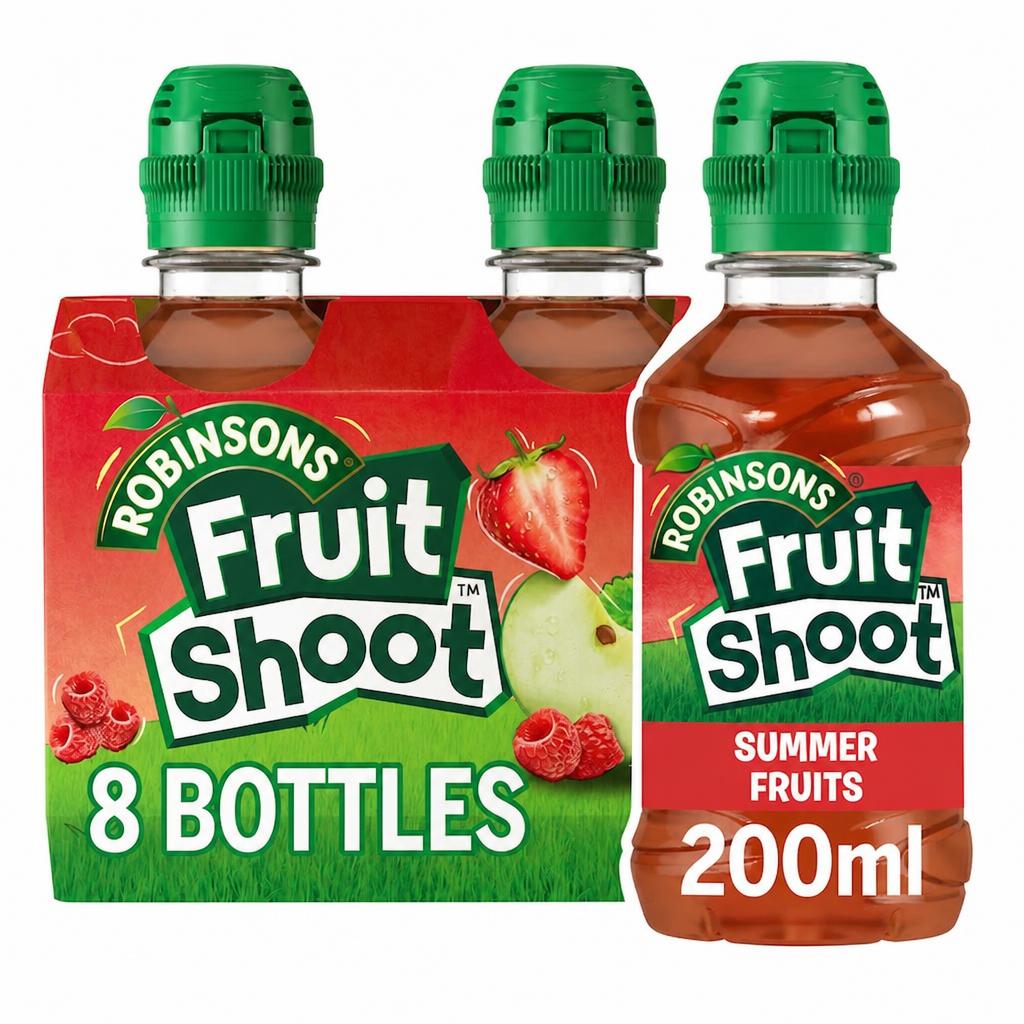 Fruit Shoot Summer Fruits Kids Juice Drink 8x200ml