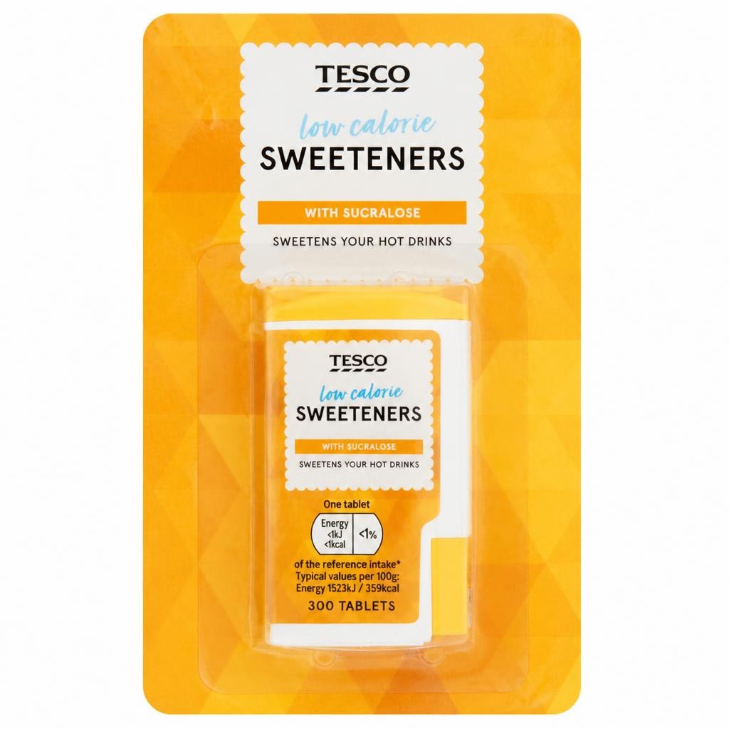 Tesco Sucralose Tablet Sweetener 300Pk
