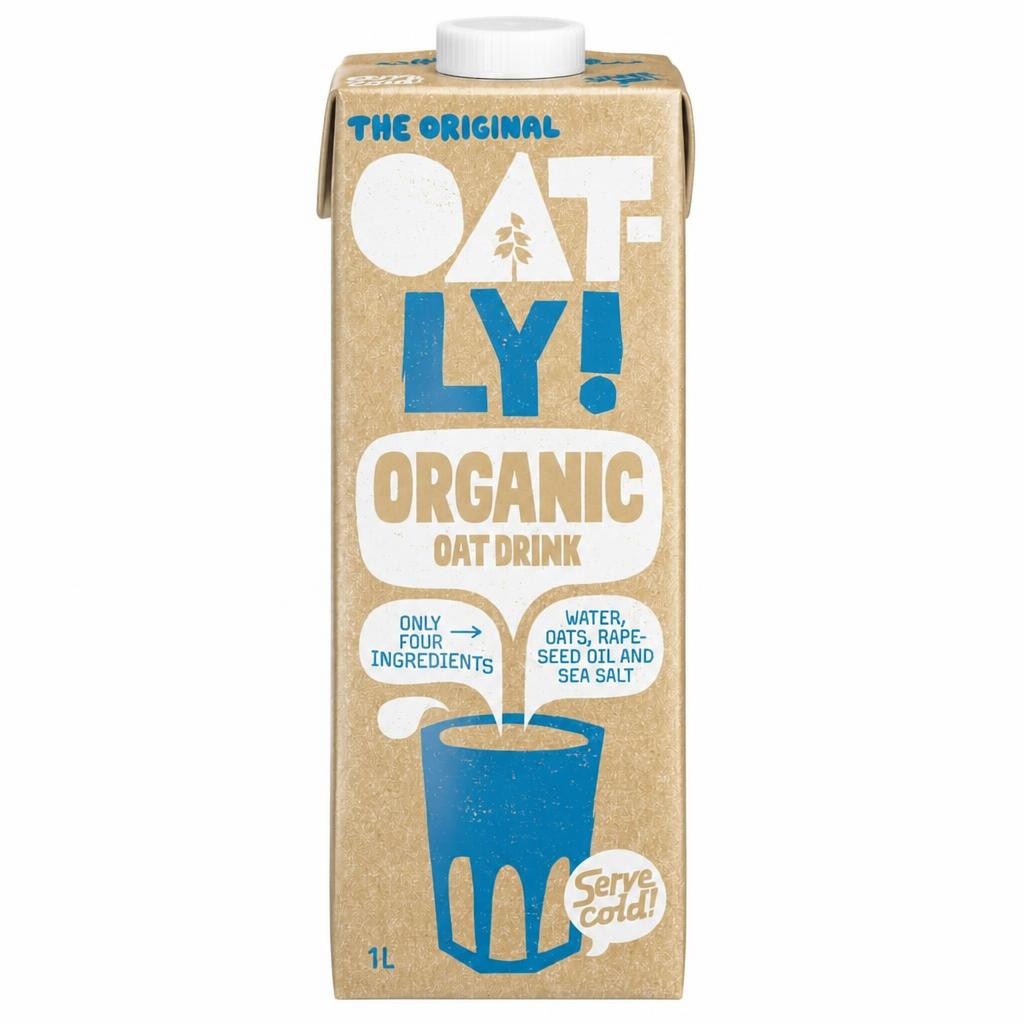 Oatly Organic Oat Drink Chilled 1L