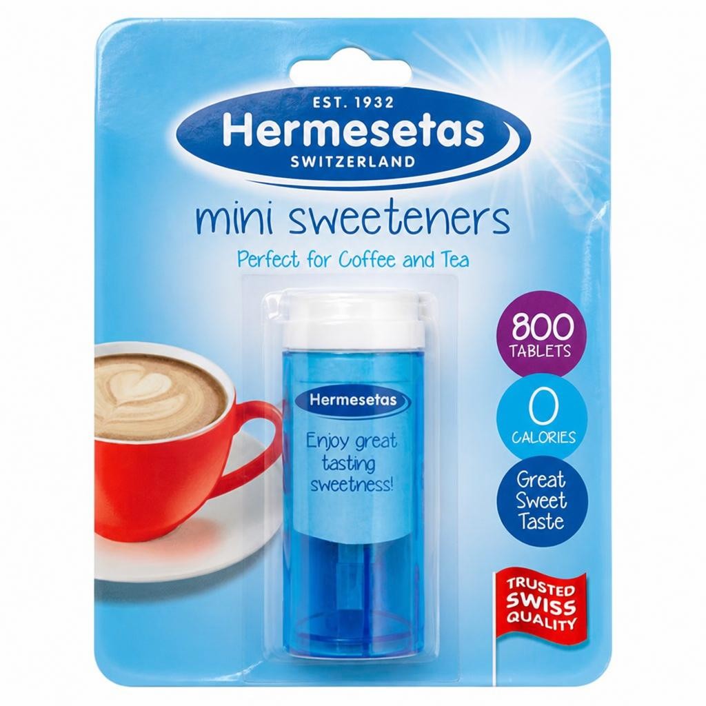 Hermesetas Mini Sweeteners 800 Pack