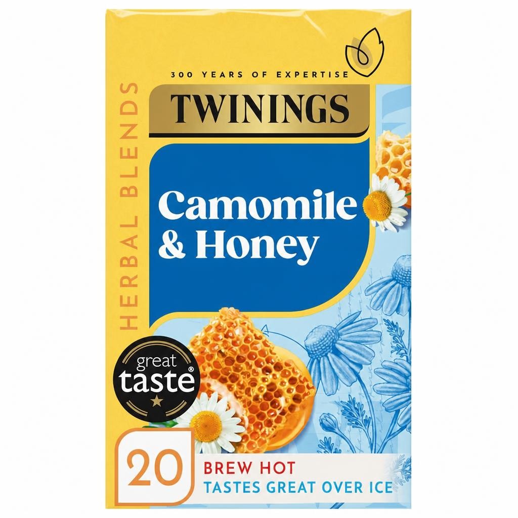 Twinings Camomile & Honey Tea Bags 20 Pack 30g