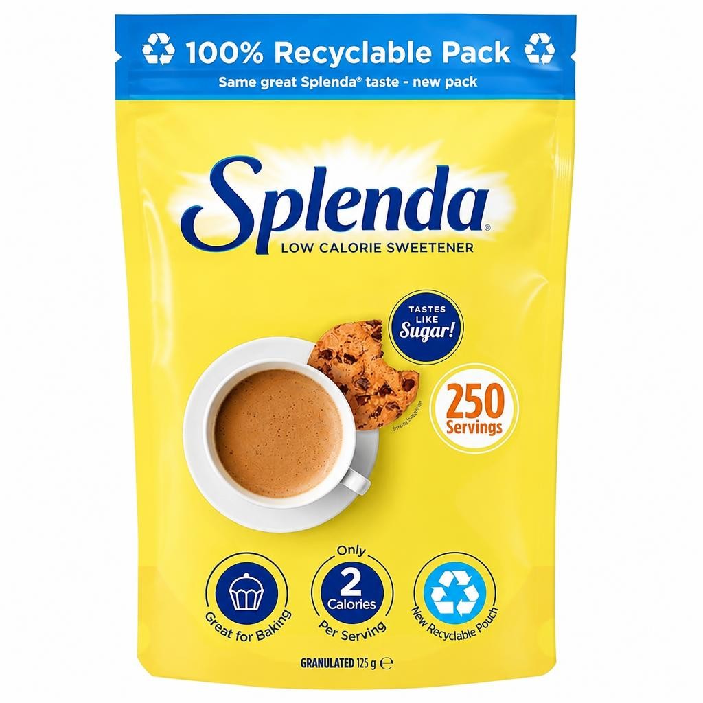 Splenda Low Calorie Sweetener Granulated 125G
