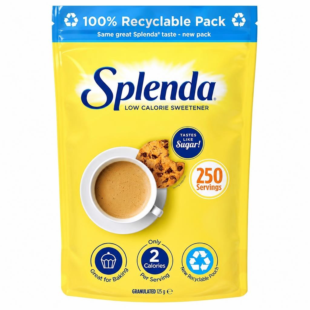 Splenda Low Calorie Sweetener Granulated 125G