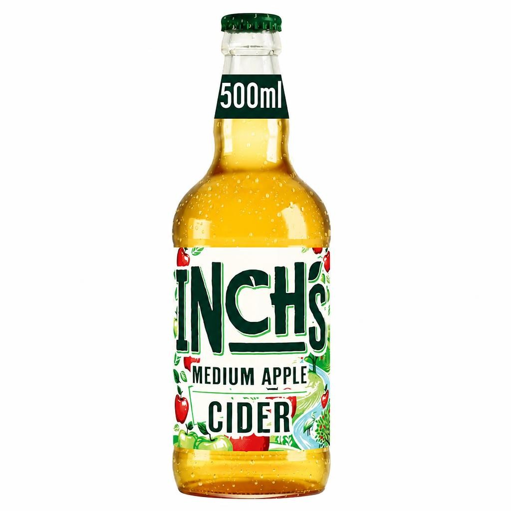 Inch's Medium Apple Cider Bottle 500ml