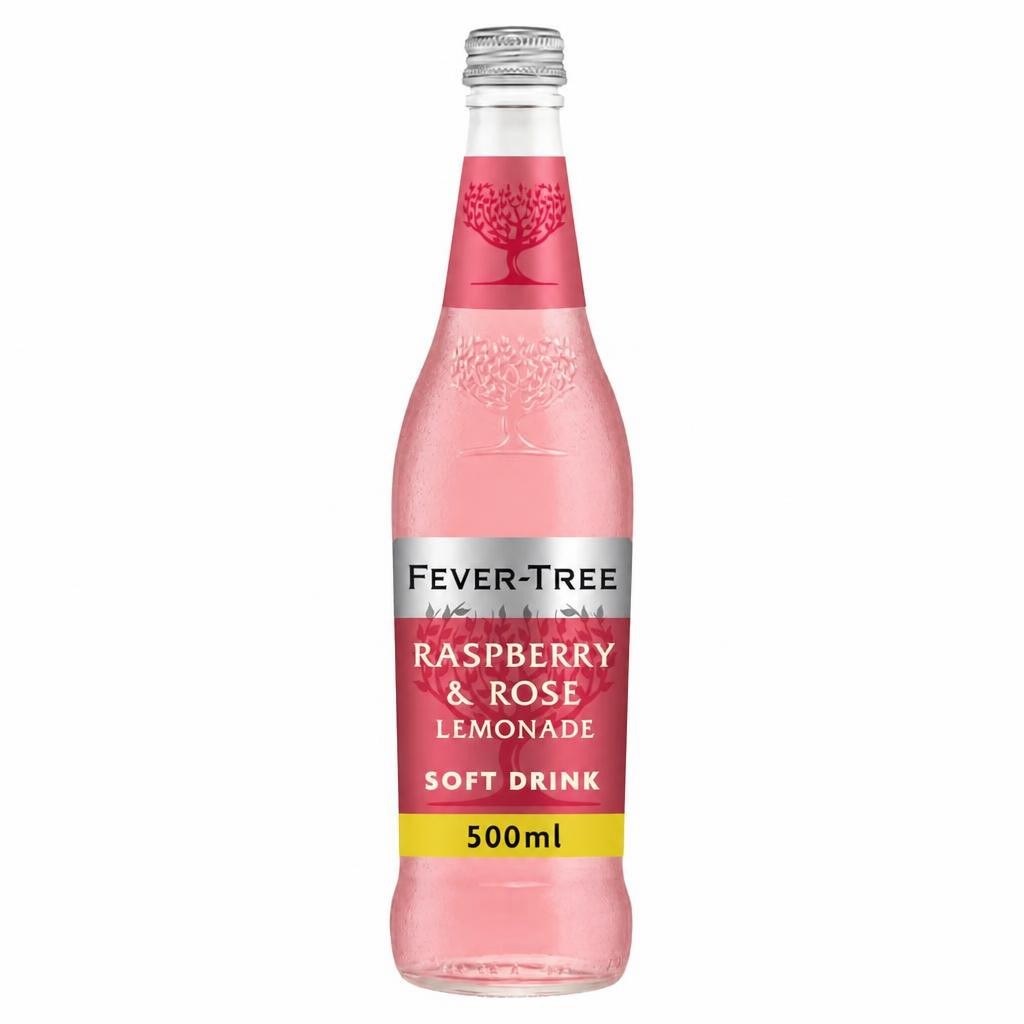 Fever-Tree Light Raspberry & Rose Lemonade Bottle 500ml
