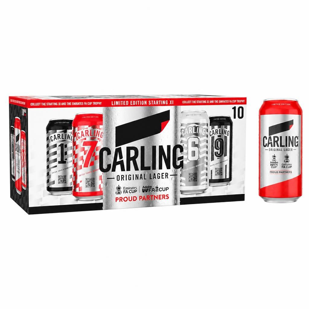 Carling Original Lager Beer 10 x 440ml