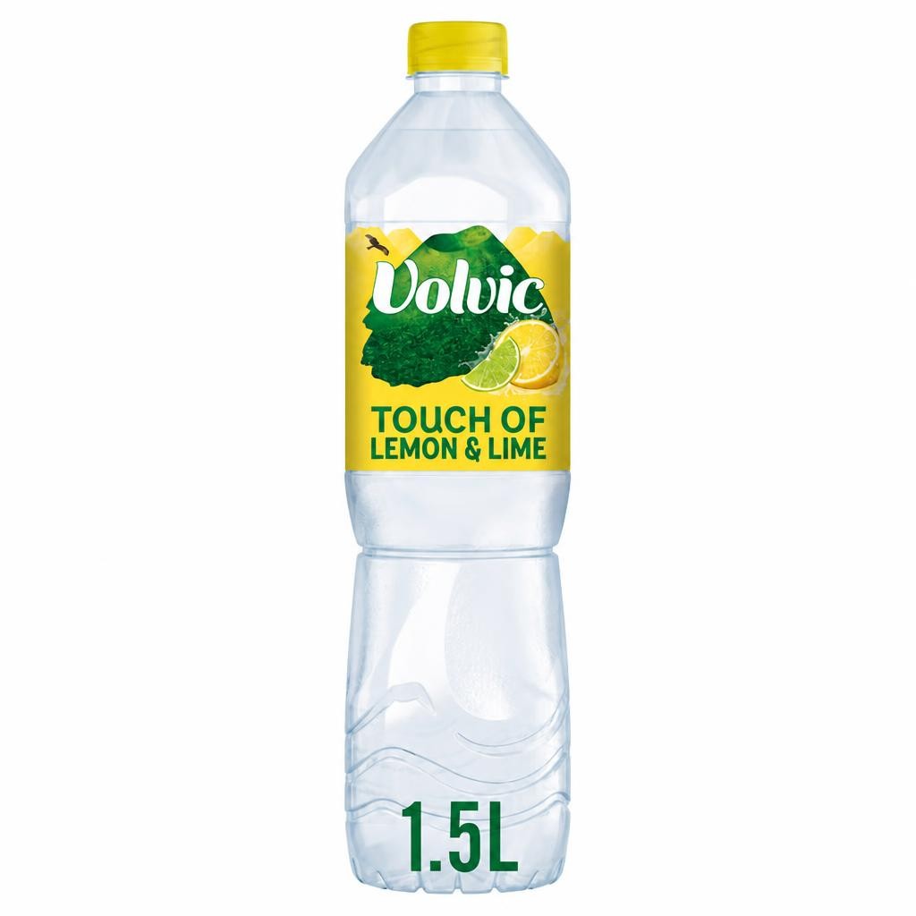 Volvic Touch of Fruit Lemon & Lime Still Flavoured Water 1.5L