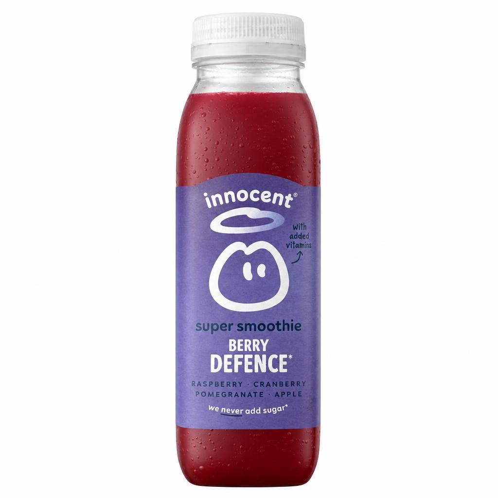 Innocent Super Smoothie Revitalise Raspberry, Cranberry, Pomegranate & Apple with Vitamins 300ml