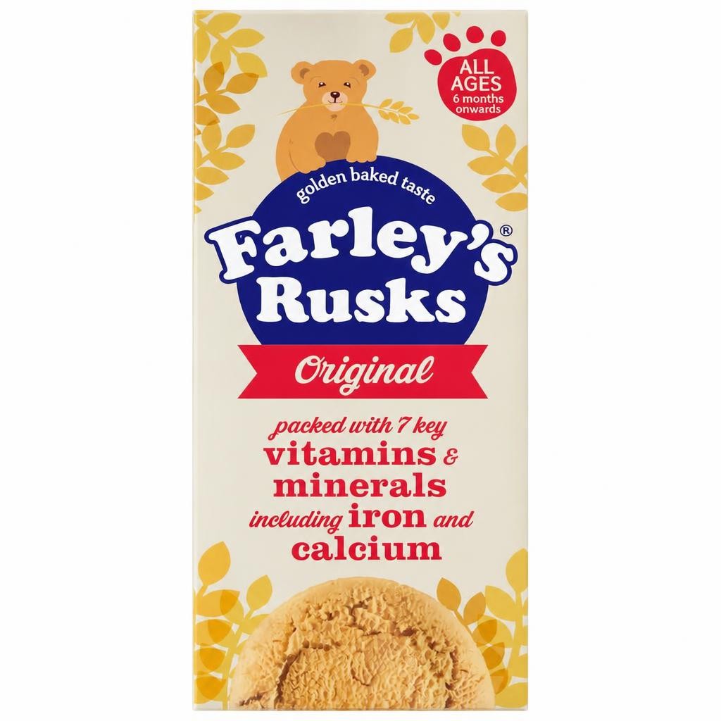 Farleys Original Rusks Baby Food Snacks 150g