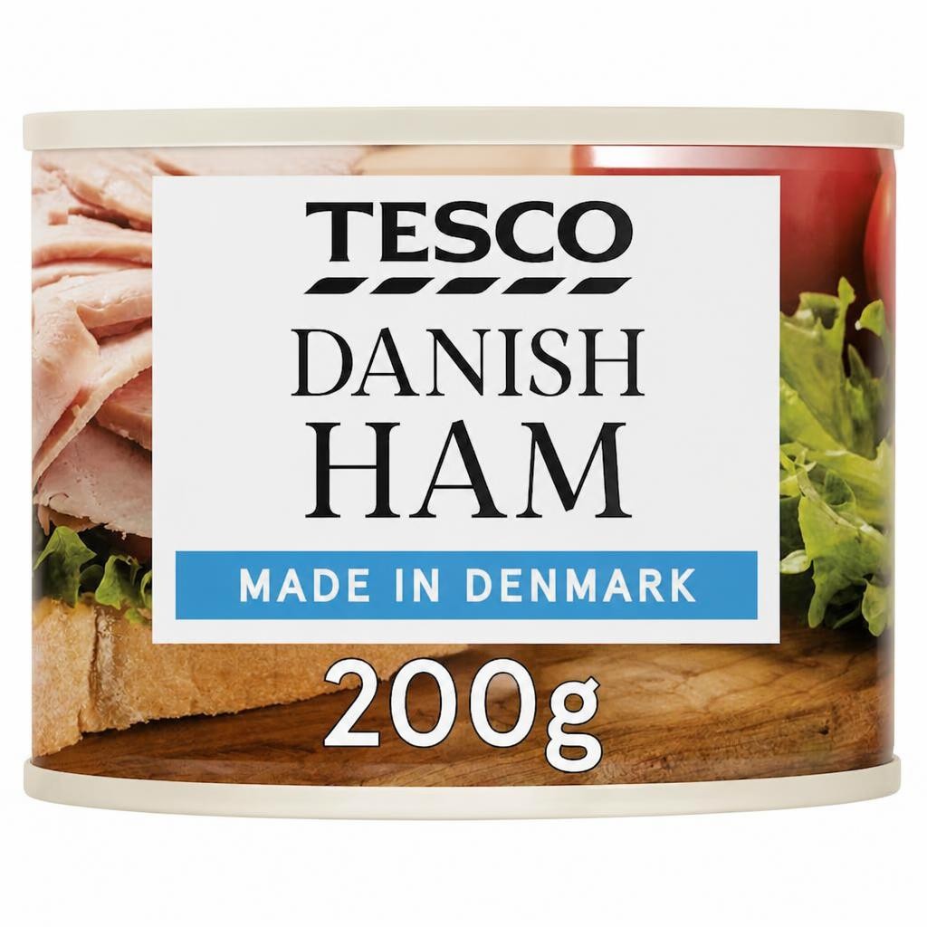 Tesco Danish Ham 200G