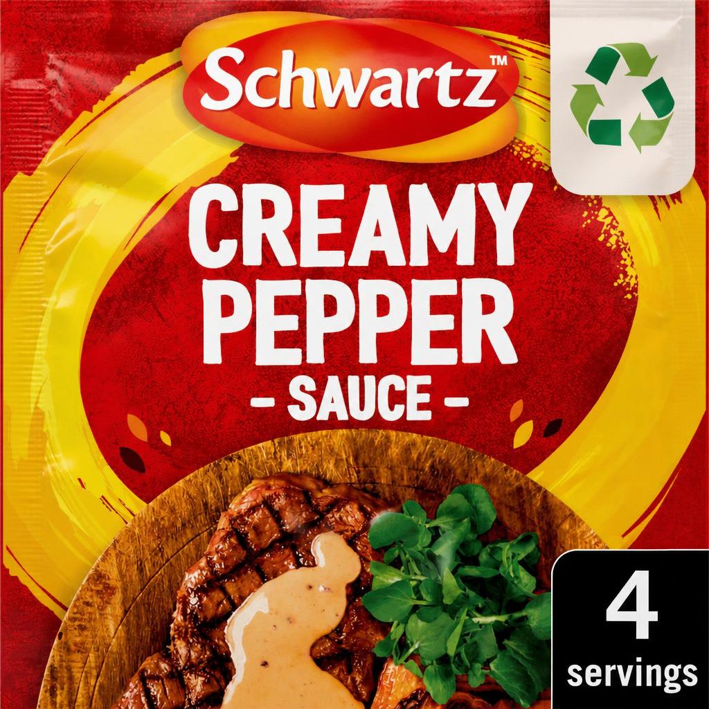 Schwartz Creamy Pepper Sauce Mix 25g