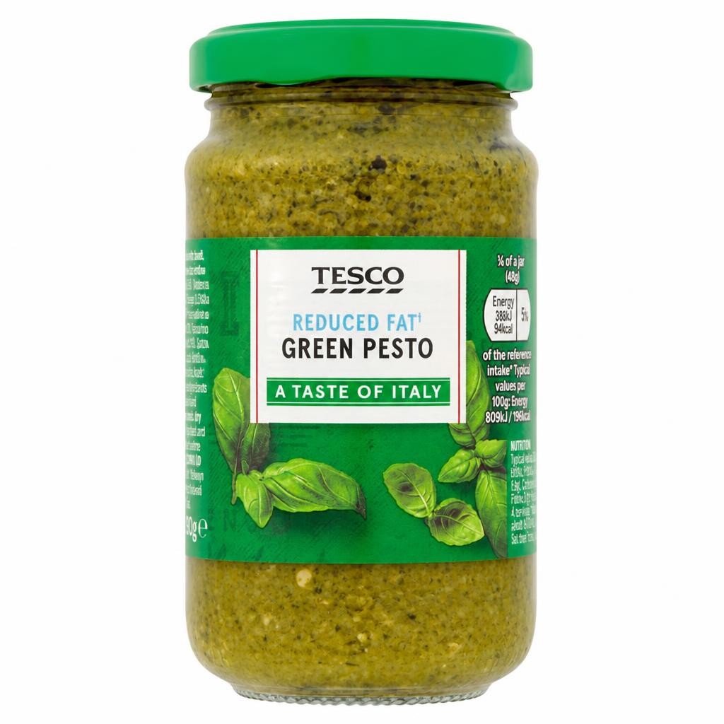 Tesco Reduced Fat Green Pesto 190G