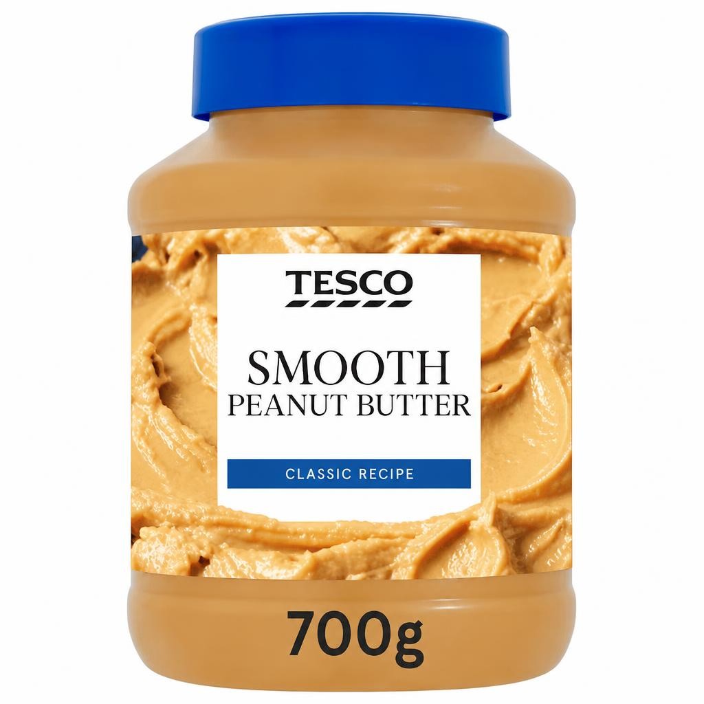 Tesco Smooth Peanut Butter 700G