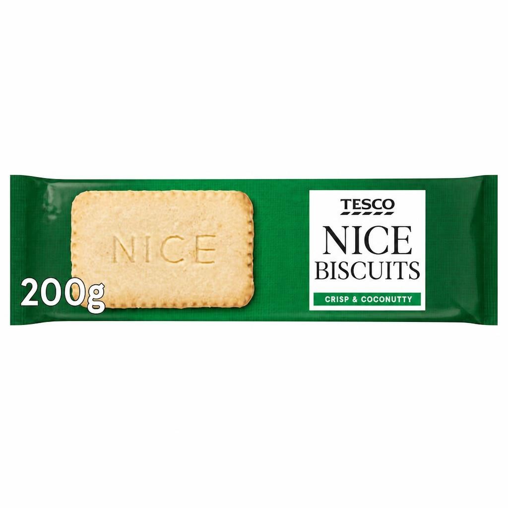 Tesco Nice Biscuits 200G