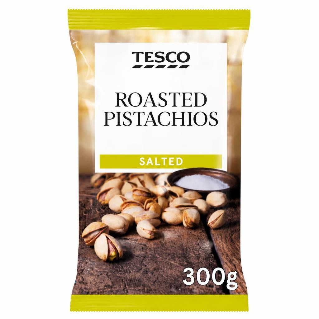 Tesco Roasted Pistachios - Salted 300g