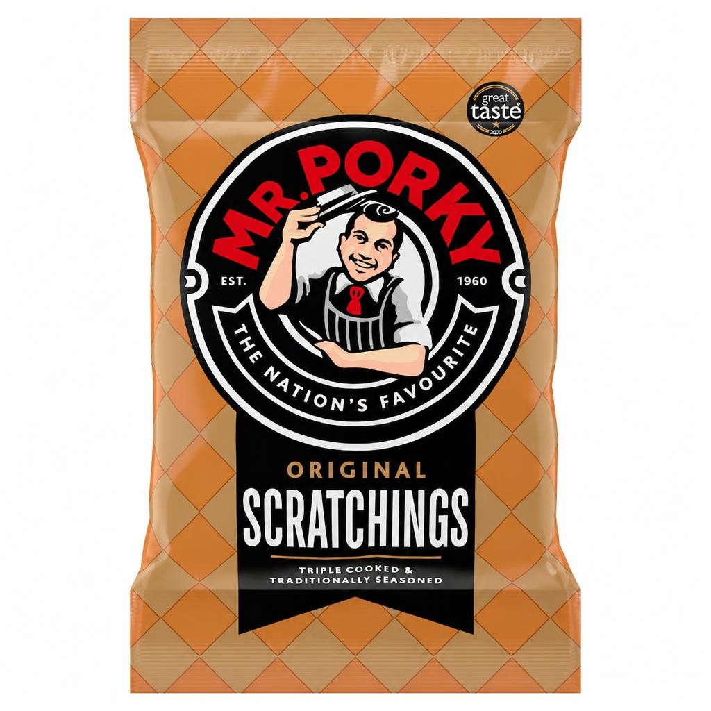 Mr Porky Original Scratchings 65G