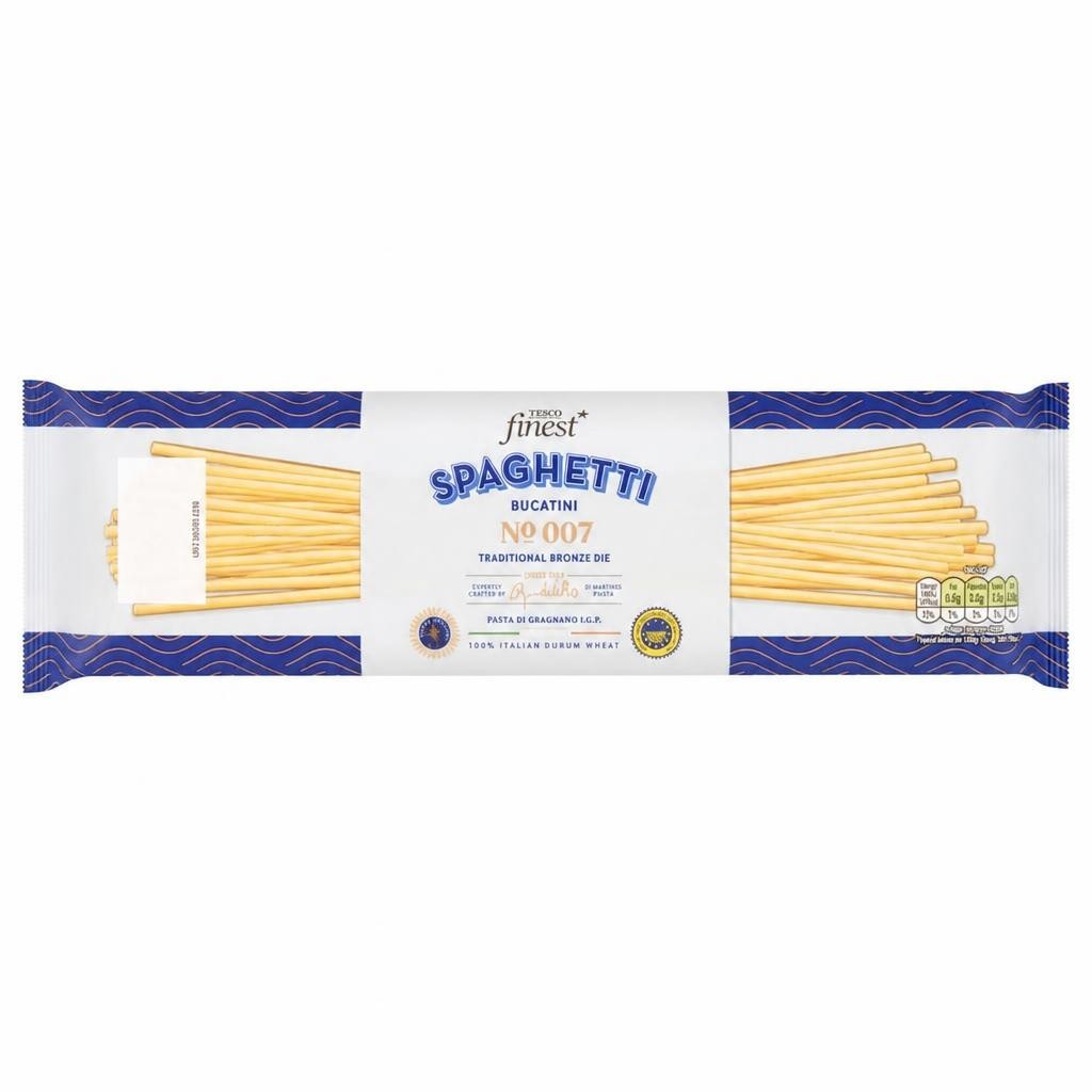 Tesco Finest Spaghetti Bucatini 500G