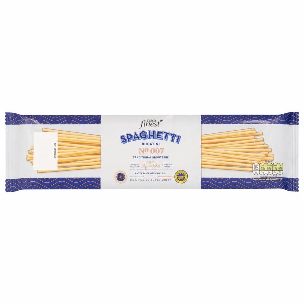 Tesco Finest Spaghetti Bucatini 500G