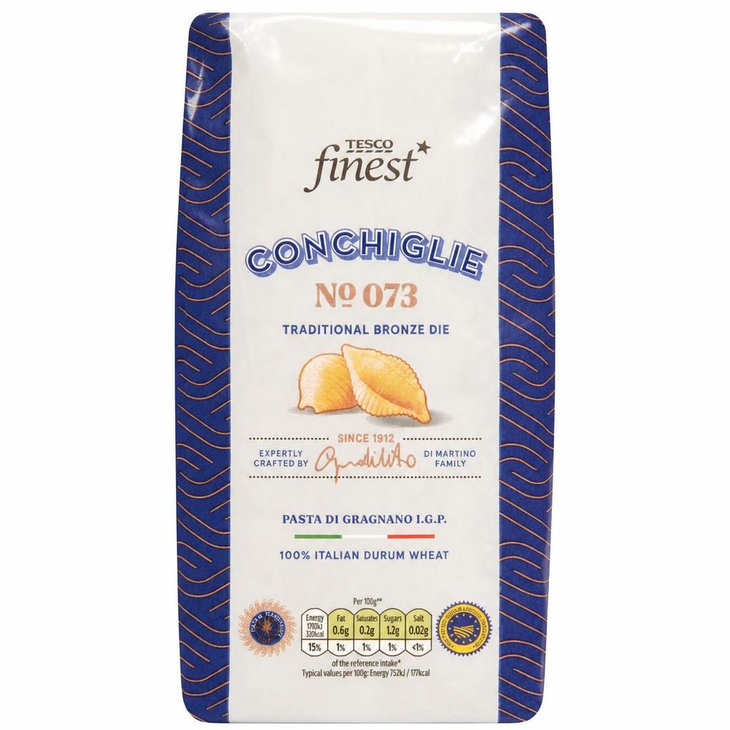 Tesco Finest Conchiglie 500G 500G