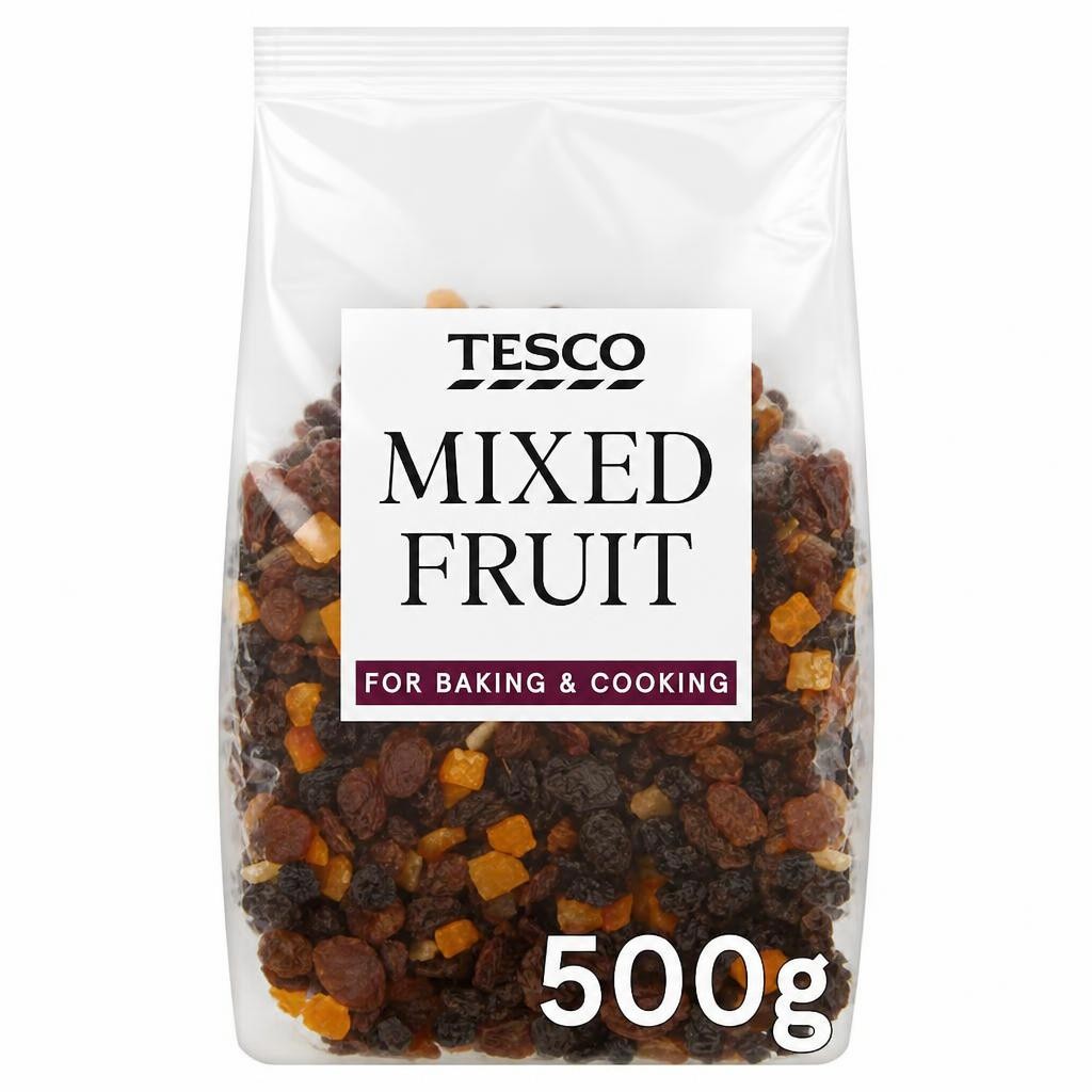 Tesco Dried Mixed Fruit 500G