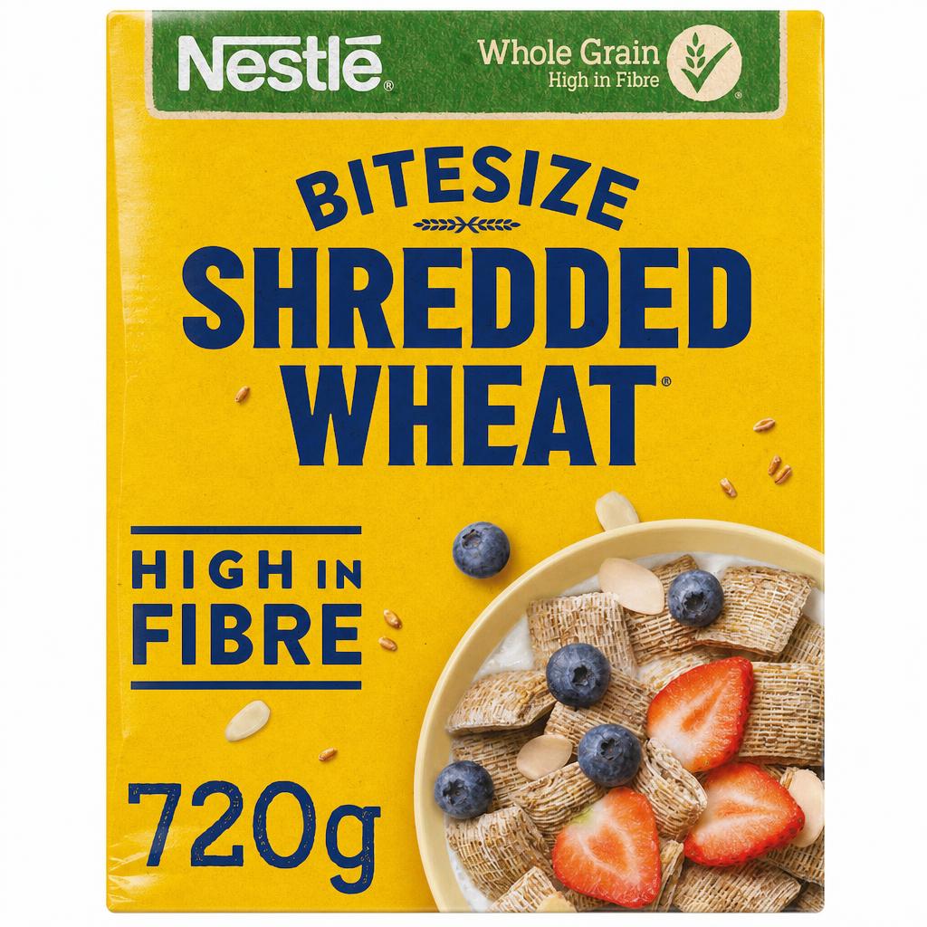 Nestlé Shredded Wheat Bitesize Breakfast Cereal 720g