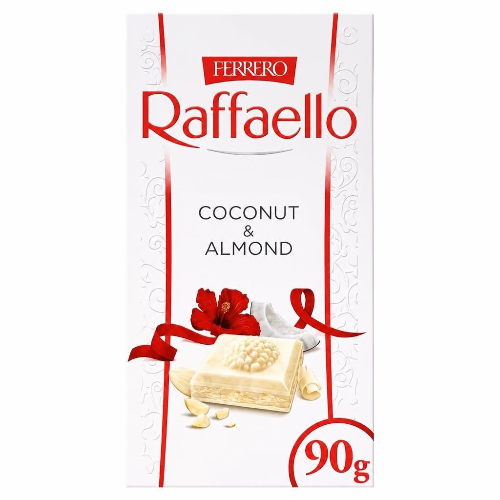 Ferrero Raffaello White Chocolate Bar 90g