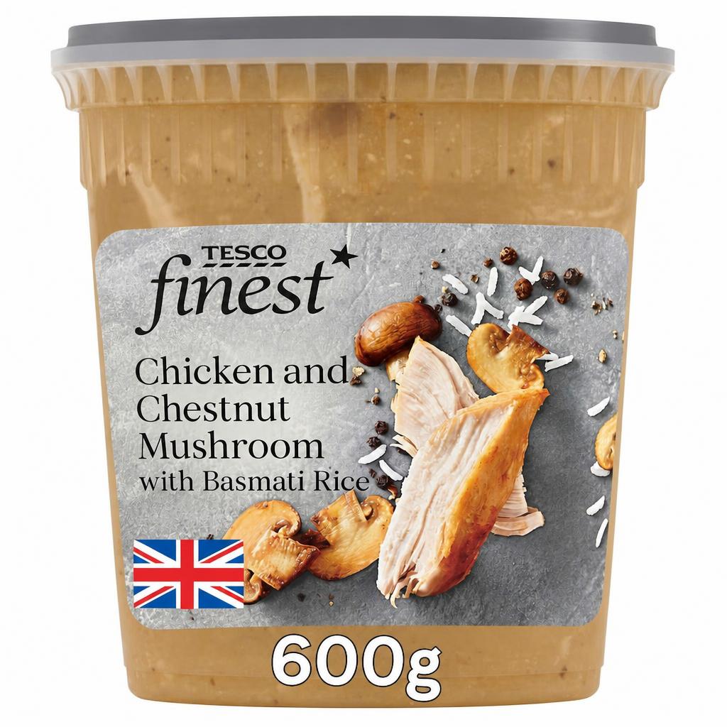 Tesco Finest Chicken & Mushroom Soup 600G