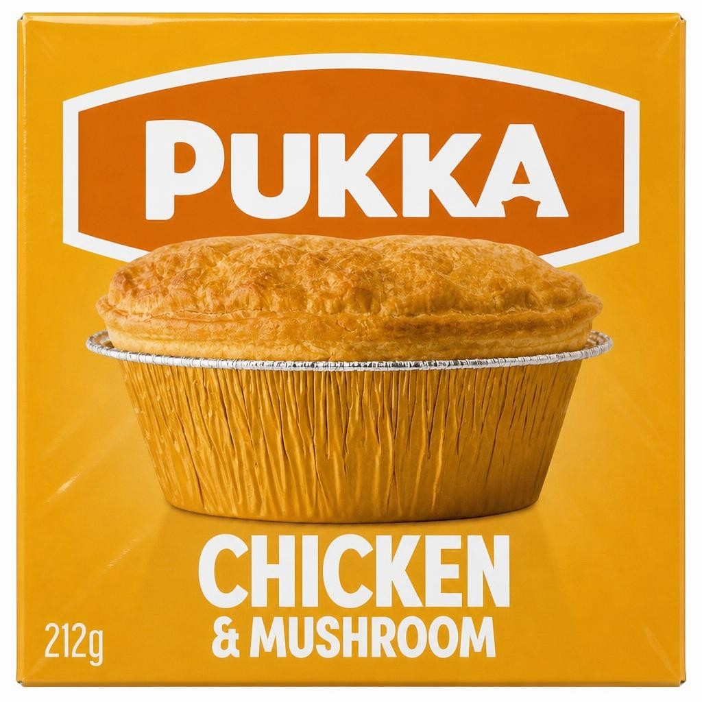 Pukka Chicken & Mushroom Pie