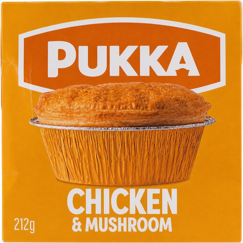 Pukka Chicken & Mushroom Pie