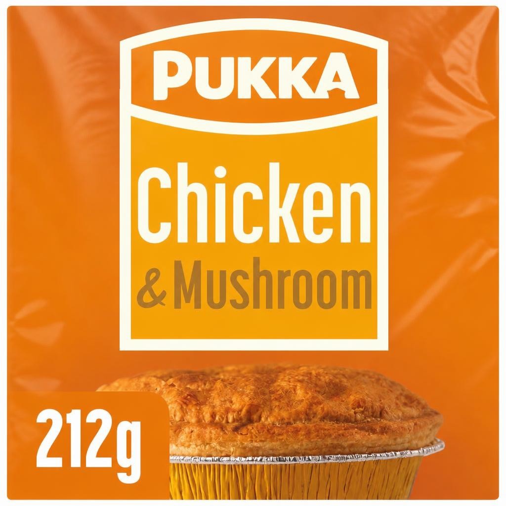 Pukka Chicken & Mushroom Pie