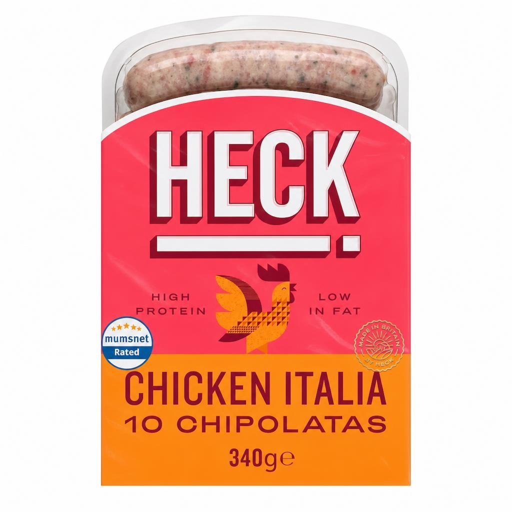 Heck Chicken 10 Italia Sausages 340G