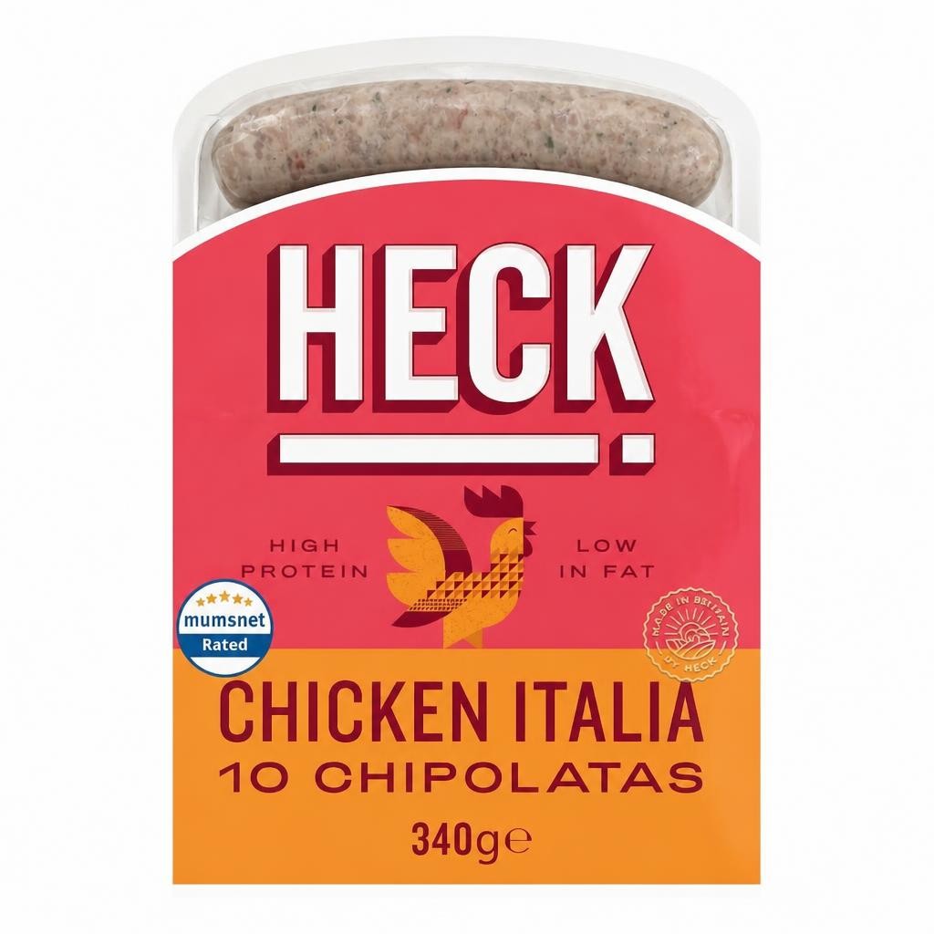 Heck Chicken 10 Italia Sausages 340G