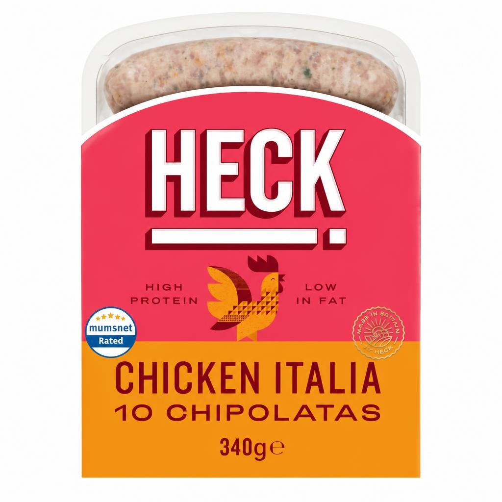 Heck Chicken 10 Italia Sausages 340G